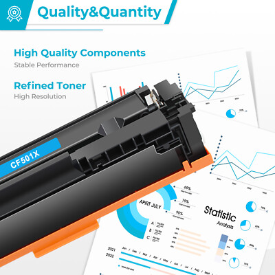 Toner For HP CF500A 202A CF500X 202X Color LaserJet Pro MFP M281fdw M254dw M281