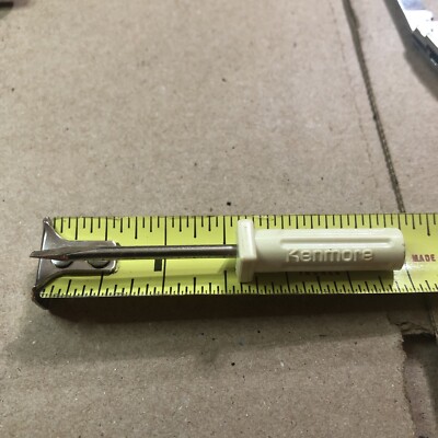 RARE MINI FLAT KENMORE SCREWDRIVER WHICH CAME W/ SEWING MACHINES MOST GOT LOST !