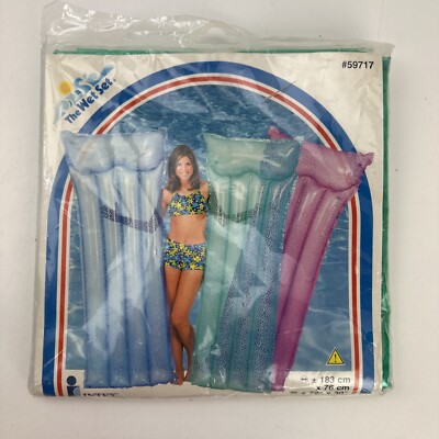 Swimming Pool Floats 1999 The Wet Set Intex #59717 New Green