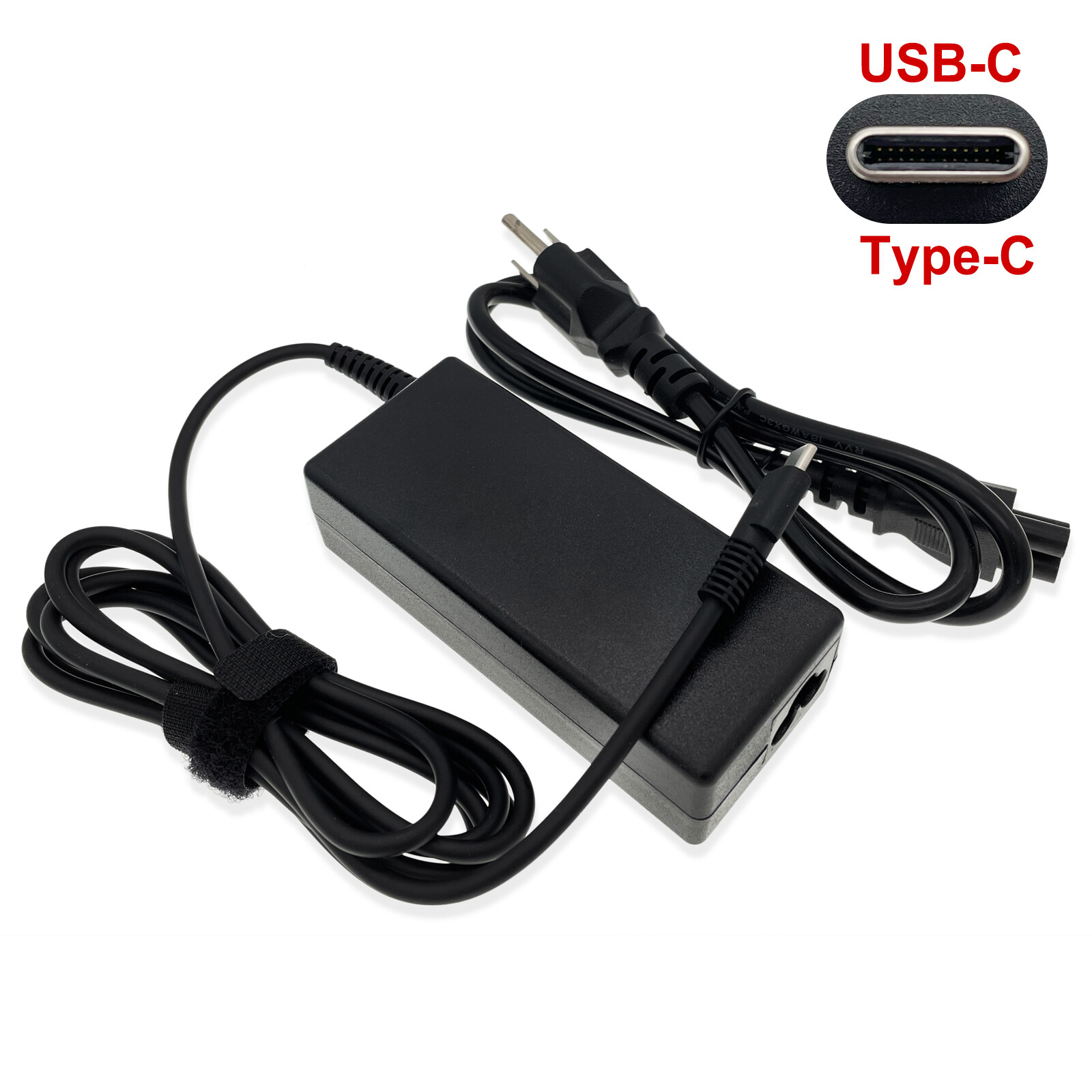 USB Type-C 65W AC Power Adapter For Asus ZenBook Duo 14 UX482EGR-XB74T Charger