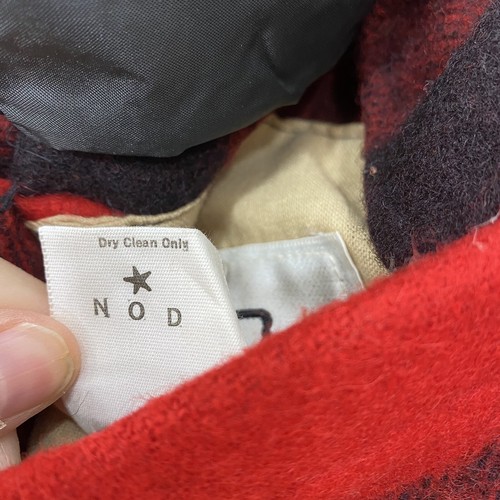Vintage Woolrich Reversible Buffalo Plaid Mackinaw Orange Hunting Jacket