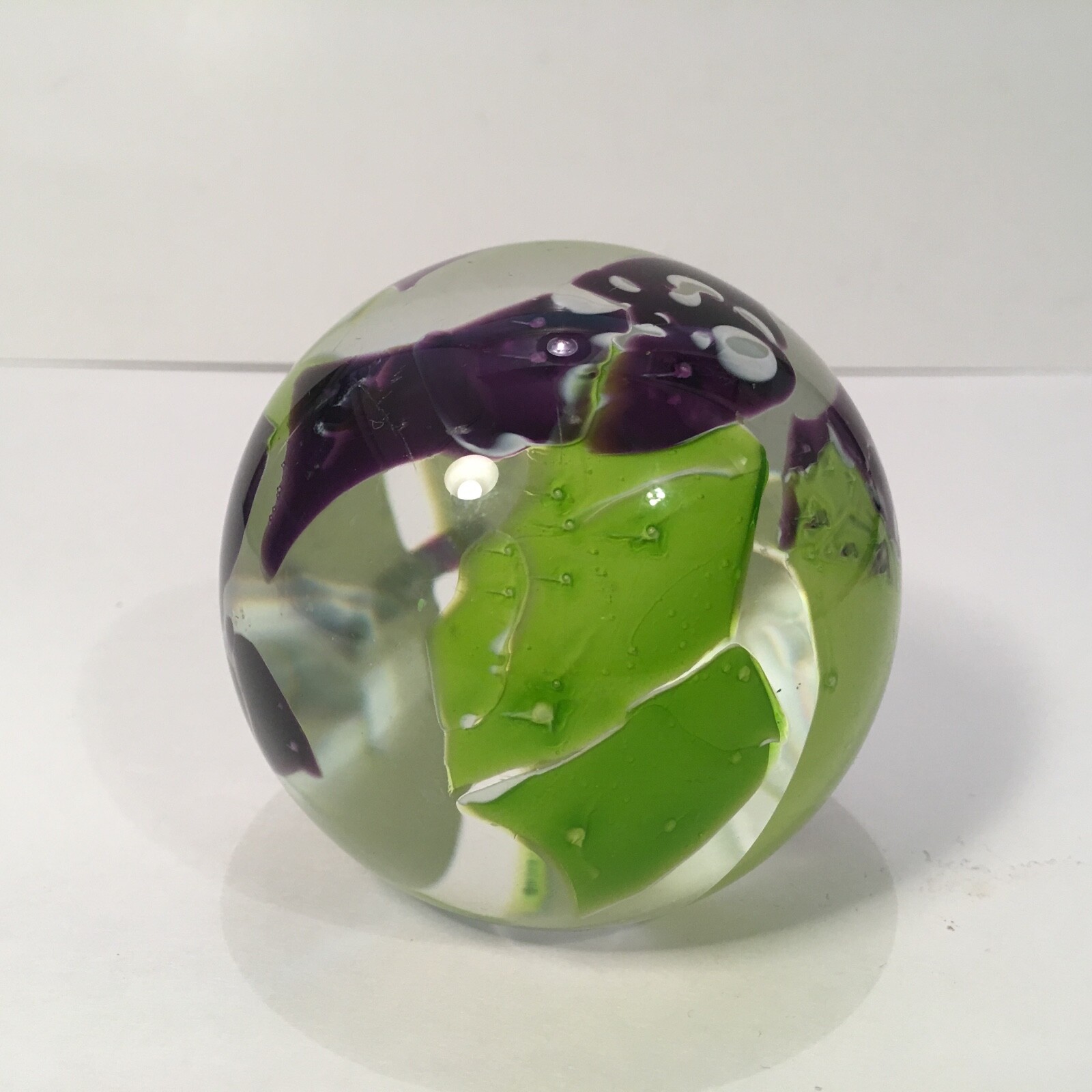 vintage glass eye usa製 antique glass eye Vintage Glass Eye Studio Art Glass Paperweight ~ GES 01 | eBay