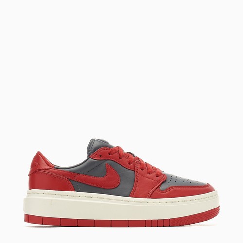 

[DH7004-006] Женские кроссовки Air Jordan Retro 1 Elevate Low, Dark grey/varsity red-sail