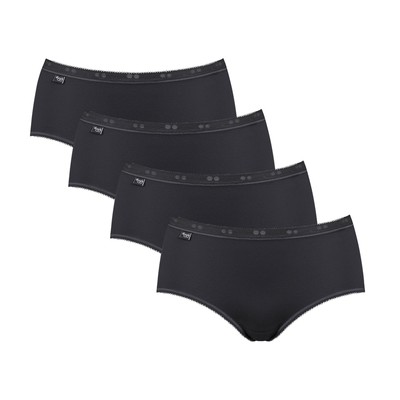 Sloggi Women's Briefs - Value Pack, Midi, Basic+, Plain