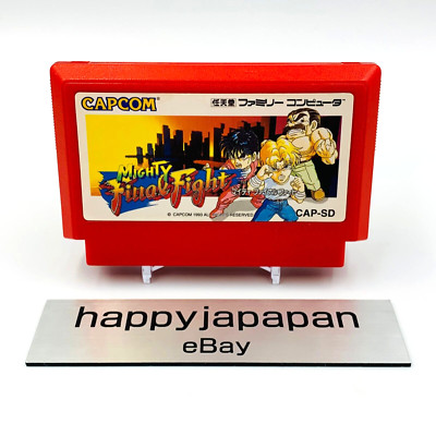 Nintendo Famicom Mighty Final Fight CAP-SD NES Capcom Cartridge Only Japanese