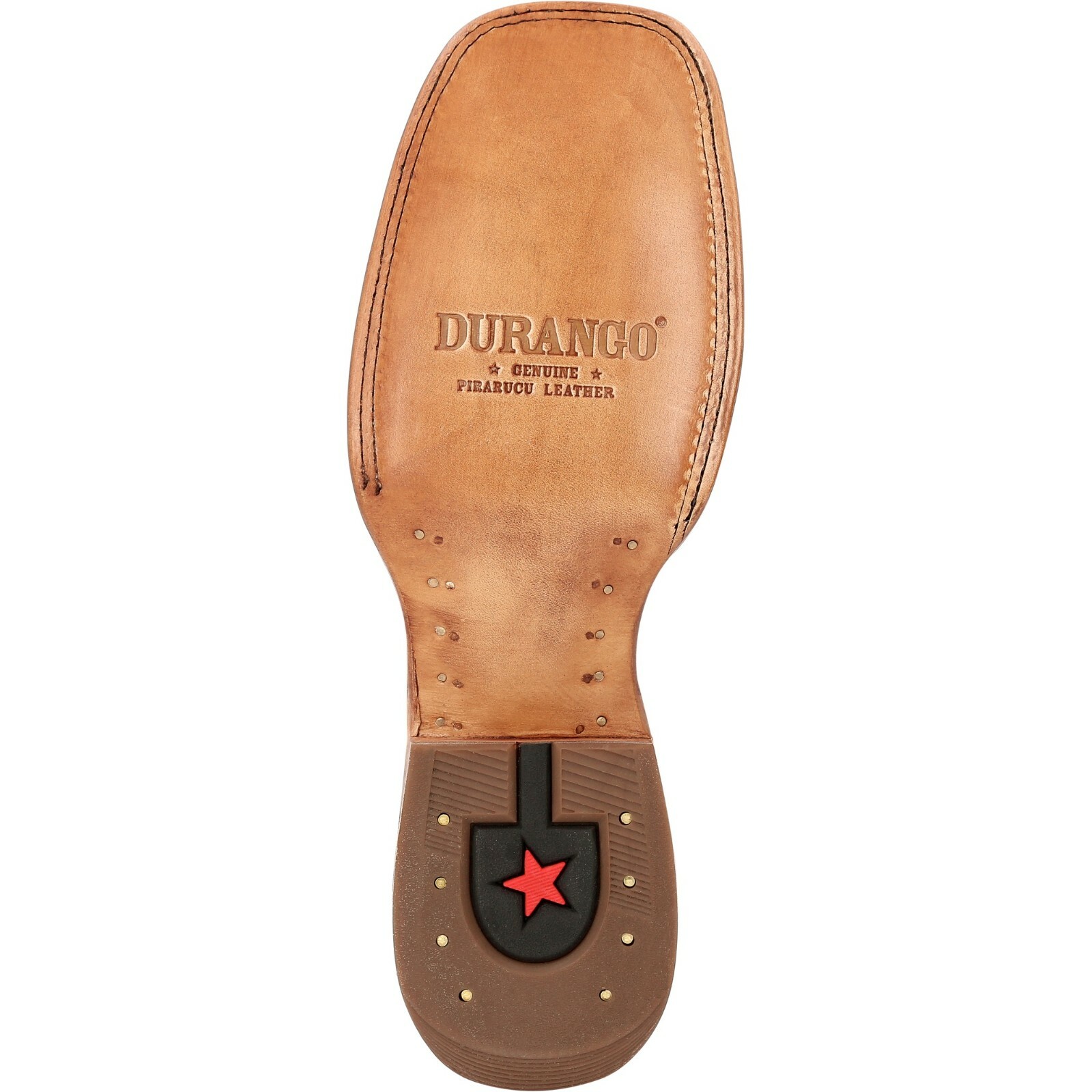 Pre-owned Durango Boots Durango® Premium Exotics™ Dark Brown Pirarucu Western Boots Ddb0380 - All Sizes