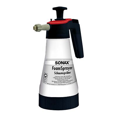 Sonax Foamsprayer Sprühflasche Auto 1l, Sprühflasche Autopflege Reinigungsmittel