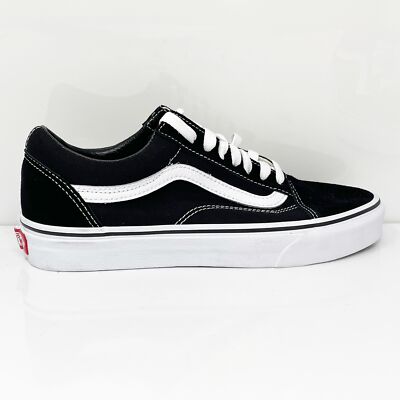 Vans Unisex Off The Wall 500714 Черная повседневная обувь Кроссовки Размер M 7 W 8.5