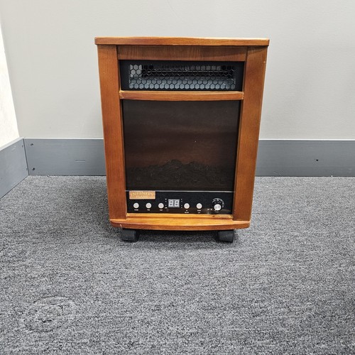 6 Element 1500W Electric Infrared Portable Space Fireplace Heater - NEW