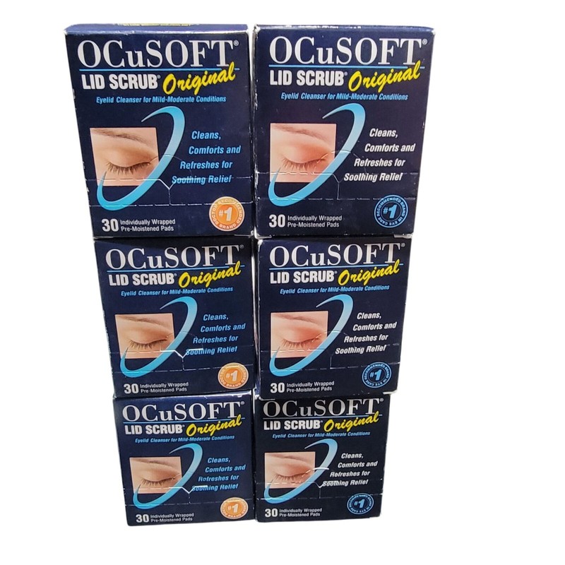 OCuSOFT Lid Scrub Original Eyelid Cleanser For Mild-Moderate Conditions 6