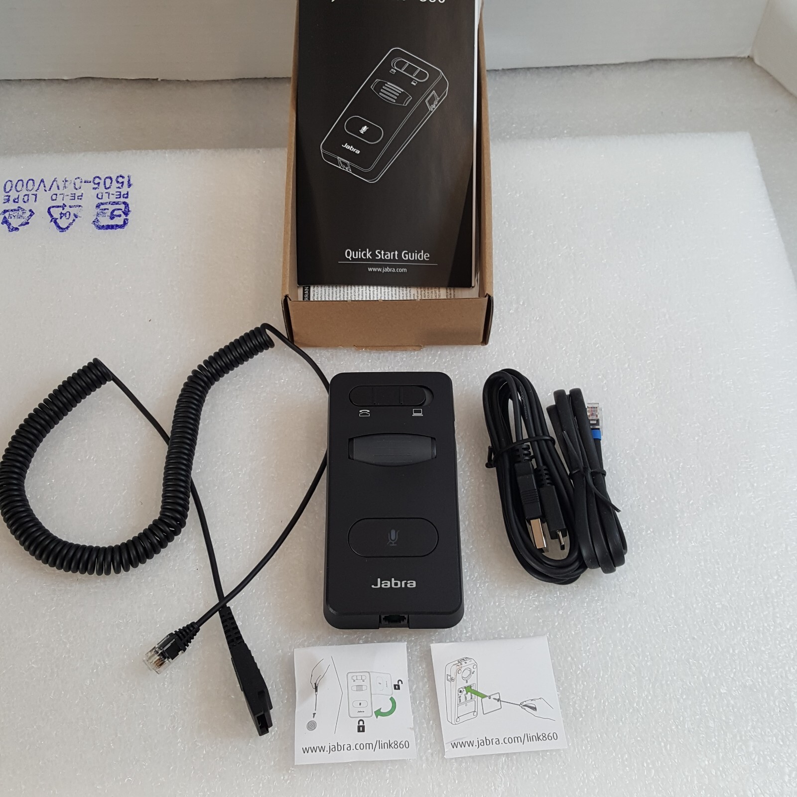 Jabra LINK 860 ENA003 Black Wireless Digital Telephone Audio Jabra LINK 860 ENA003 Black Wireless Digital Telephone Audio