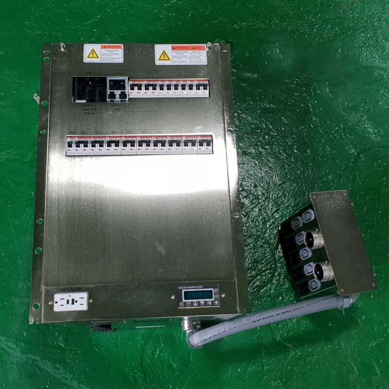 Novellus Lpb,ixt Wts-hv Imm 02-268284-00 Circuit Breaker Panel Power Supplies