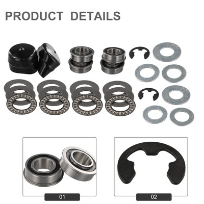 Smooth and Efficient Front Wheel Bushing Bearing for Riding Lawn Mower