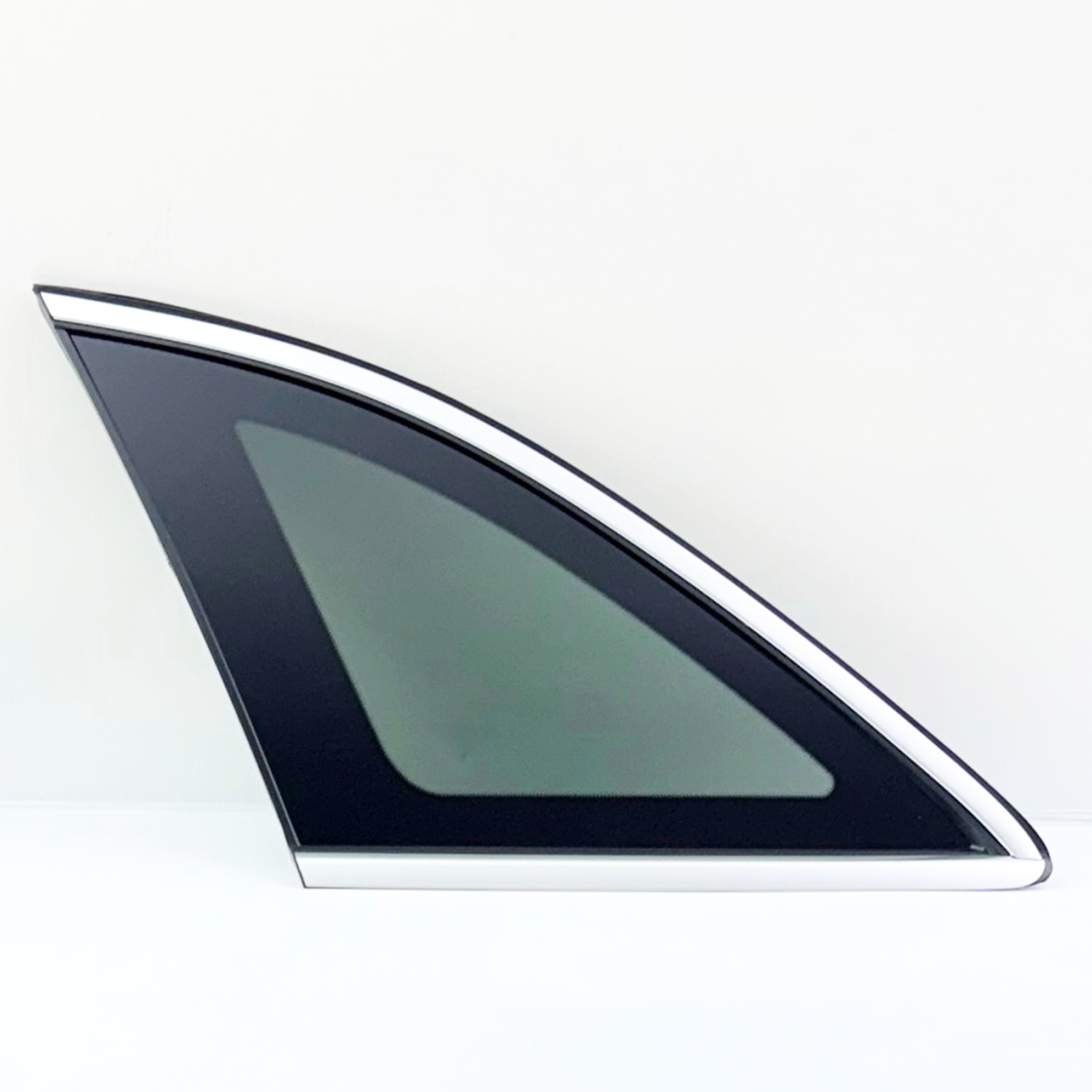 Driver Quarter Window Glass Chrome Mold. For 16-22 Mercedes Benz GLC-Class SUV