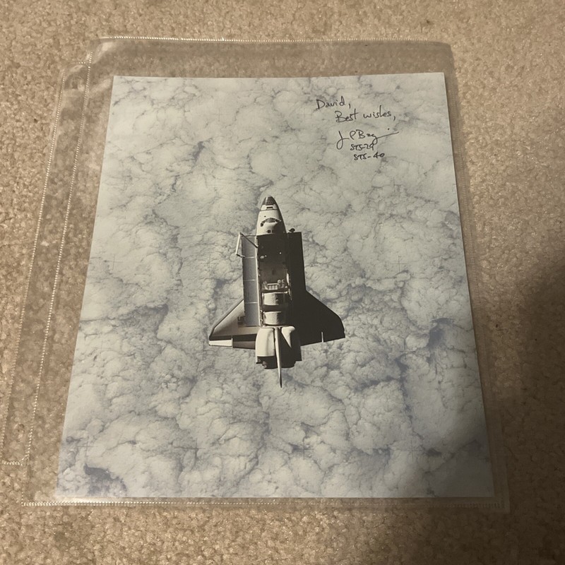 NASA Astronaut James Bagian Autographed Photo