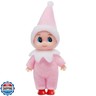 JOYIN 1 Pack Christmas Pink Tiny Elf Soft Plush Toy for Adults Kids Accessories Party Favors Xmas Party Supplies Christmas Decor, Xmas Gift