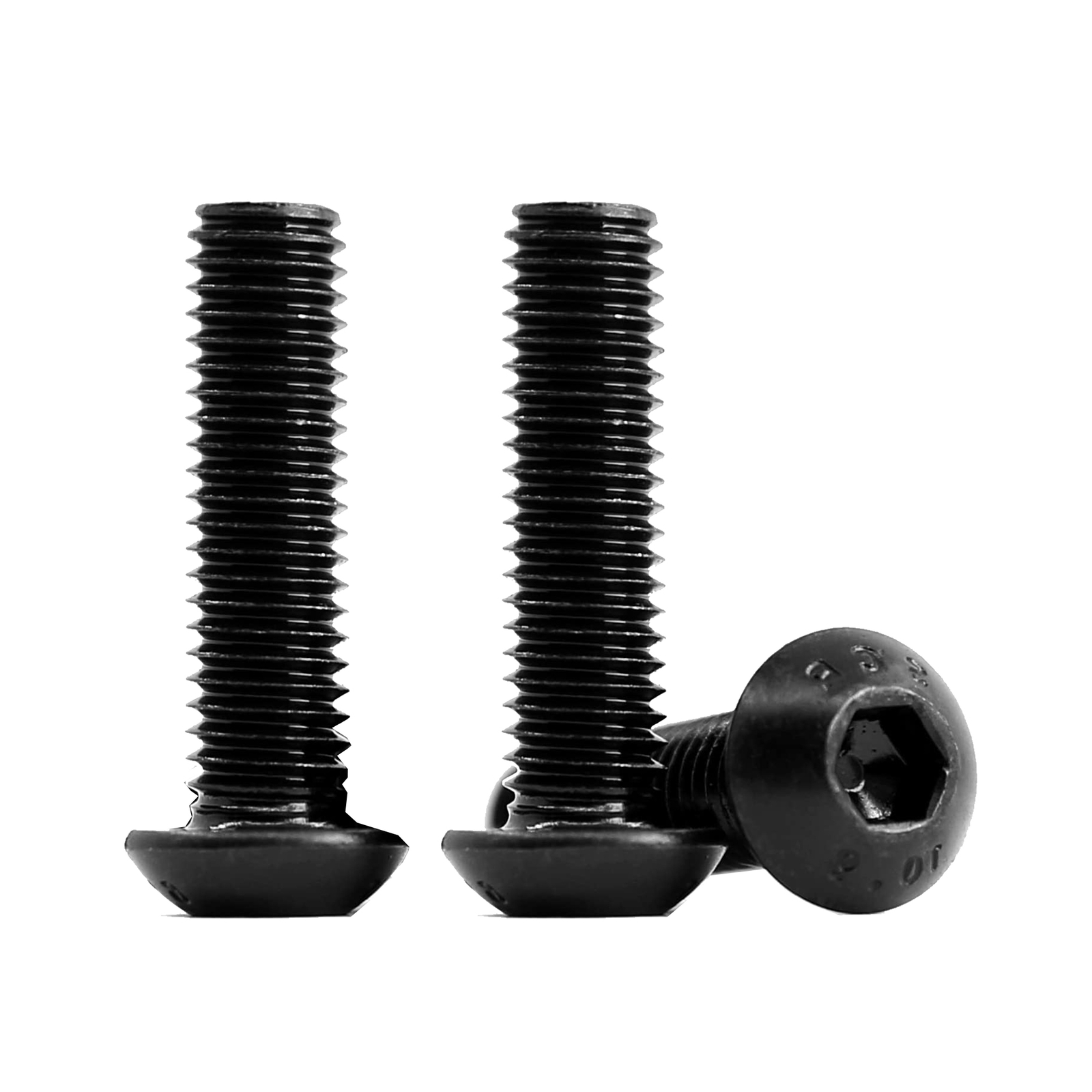 M3 Socket Button Head Screws Black High Tensile 10.9 Allen Bolts