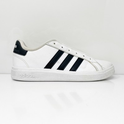 

Adidas Boys Grand Court 2.0 GW6511 Белая повседневная обувь Кроссовки Размер 3, Белый, Grand Court 2.0