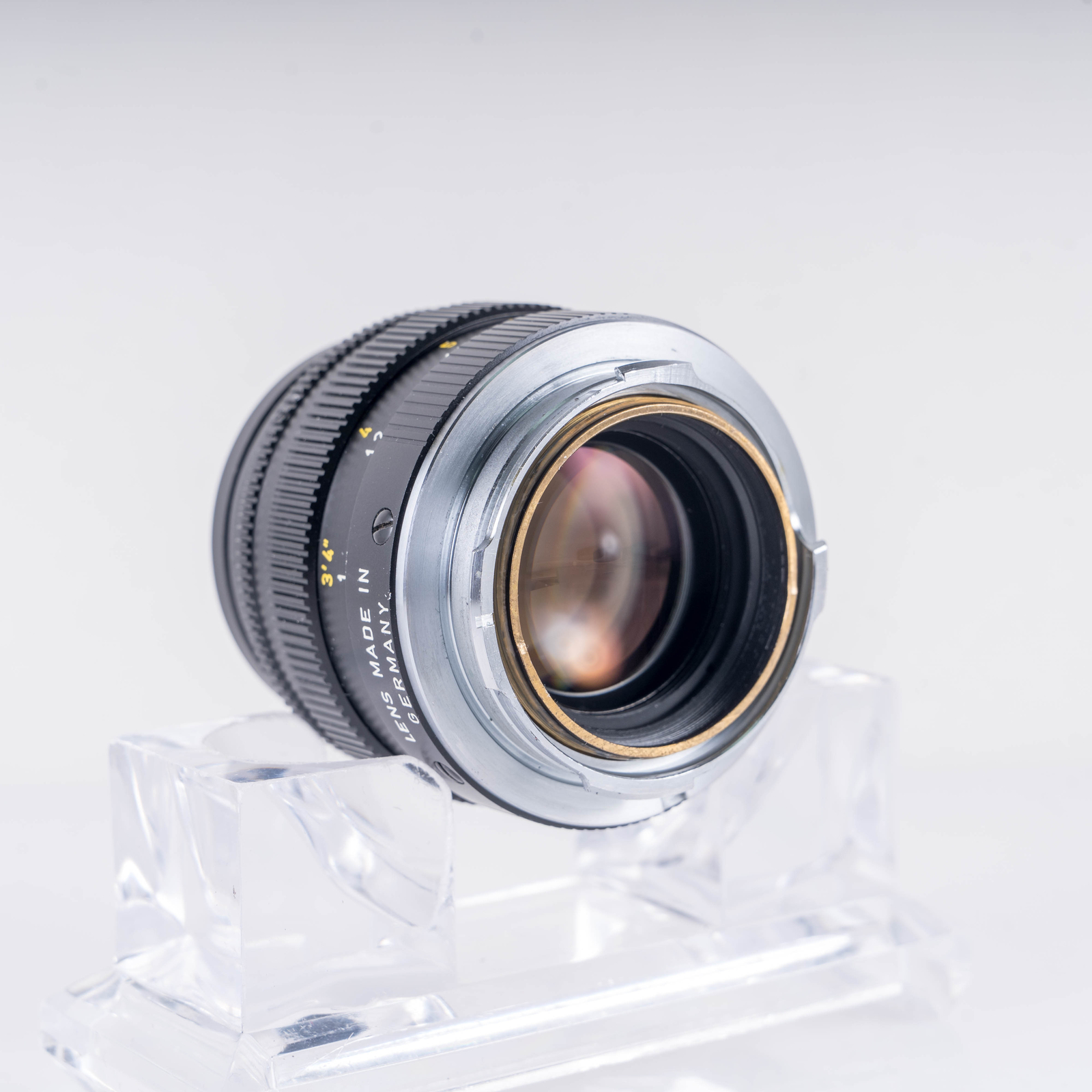 Leica Summilux M 50mm/F1.4 E43 Ver.II V2 Black Lens Yr.1968