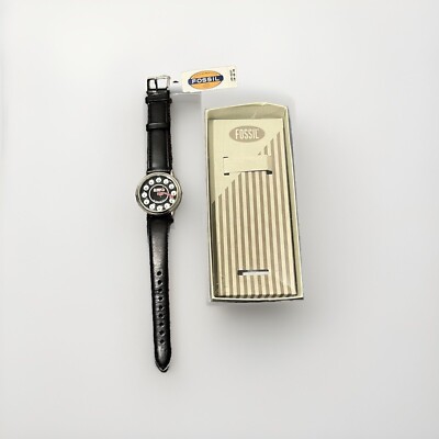 Vintage New In Box & Tags Fossil JR7816 WORKING NEW BATTERY Rare Retro Telephone