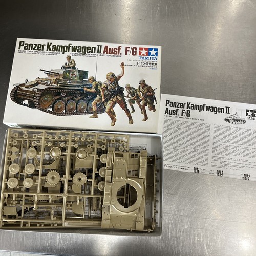 TAMIYA 1:35 SCALE MODEL KIT PANZER KAMPFWAGEN II NEW IN BOX