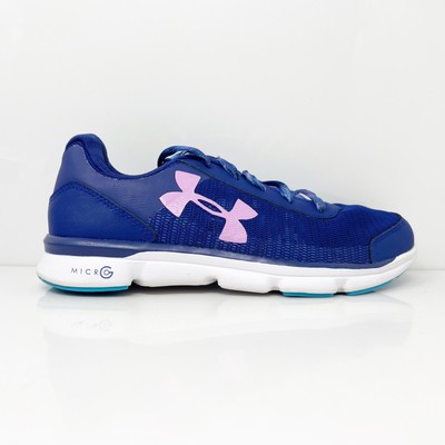 

Кроссовки Under Armour Girls Micro G Speed Swift 1266305 Синие Кроссовки Размер 6Y, Синий, Micro G Speed Swift