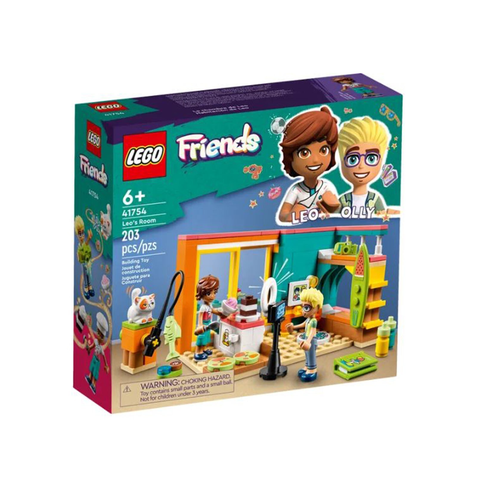 Набор для строительства комнат LEGO Friends Leos 41754 НОВЫЙ В НАЛИЧИИ