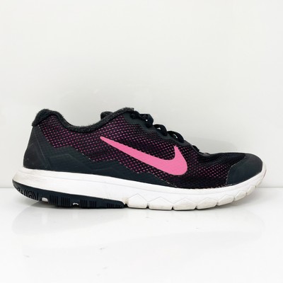 

Nike Womens Flex Experience RN 4 749178-003 Черные кроссовки для бега, размер 8, Черный, Flex Experience RN 4