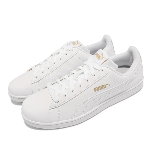 

Puma Up White Gold Мужская повседневная обувь унисекс для образа жизни Кожаные кроссовки 372605-07, Белый, Up