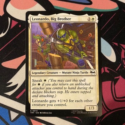 Leonardo, Big Brother 0014 Teenage Mutant Ninja Turtles Magic: The Gathering NM