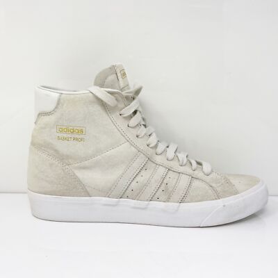 

Adidas Mens Basket Profi FW3104 Белая повседневная обувь Кроссовки Размер 9.5, Белый, Basket Profi