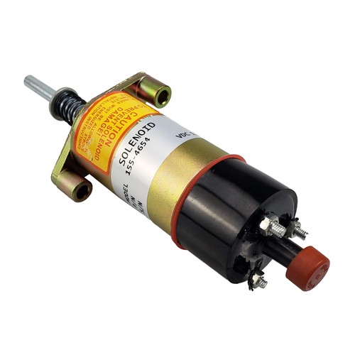 12V Fuel Stop Solenoid 1554654 for Caterpillar CAT 3116
