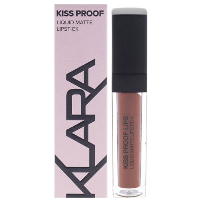 Kiss Proof Lipstick Liquid Matte - 14 Chocolate Temptation by Klara - 0.27 oz