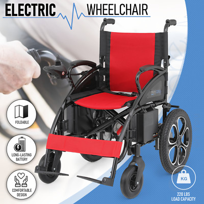 [FDA APPROVED]Folding Electric Power Medical Wheelchair w/Swing Away Foots Rest