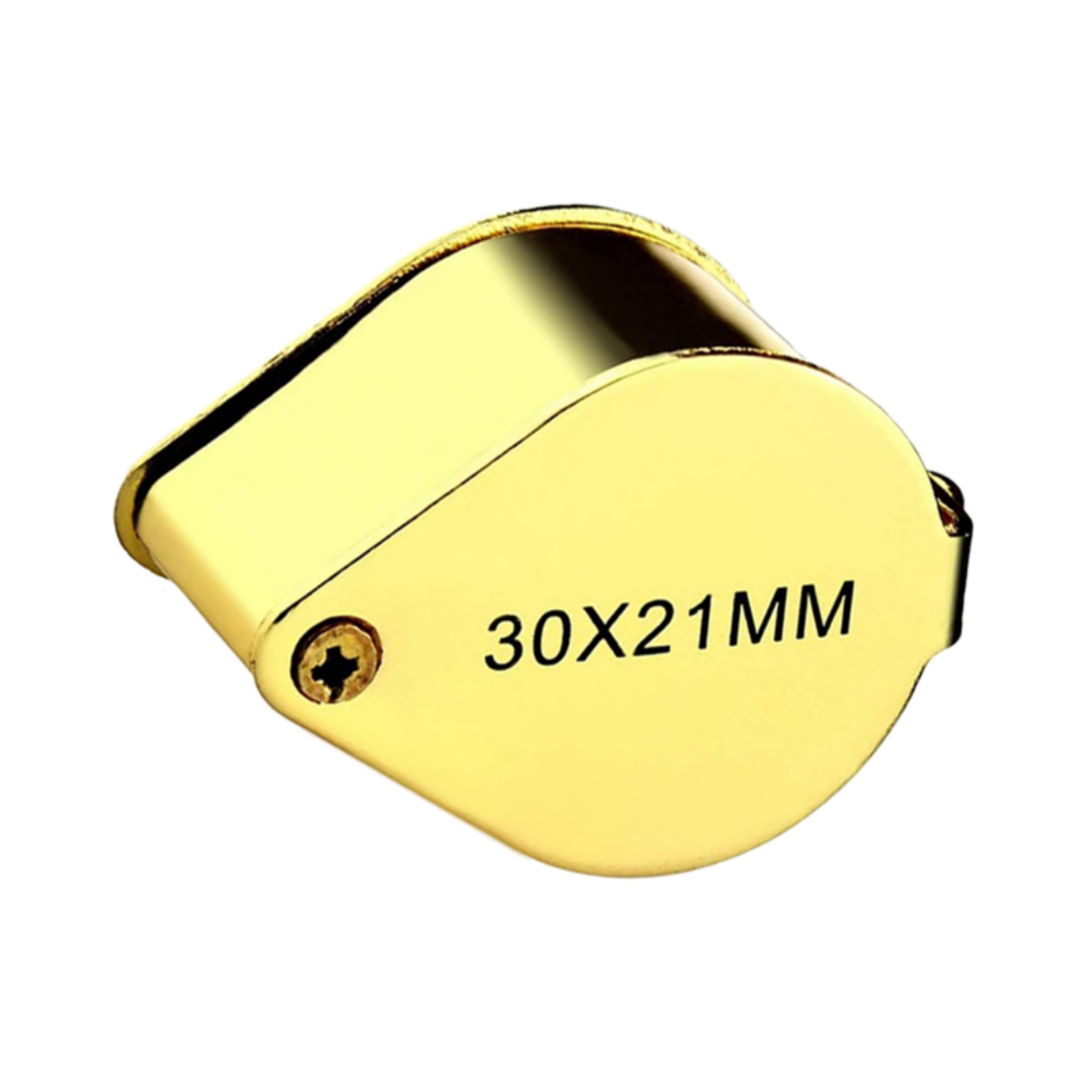 (2) Jeweler's Loupe 30X Magnifier Loop Jewelry Magnifying Glass Pocket Coins Eye