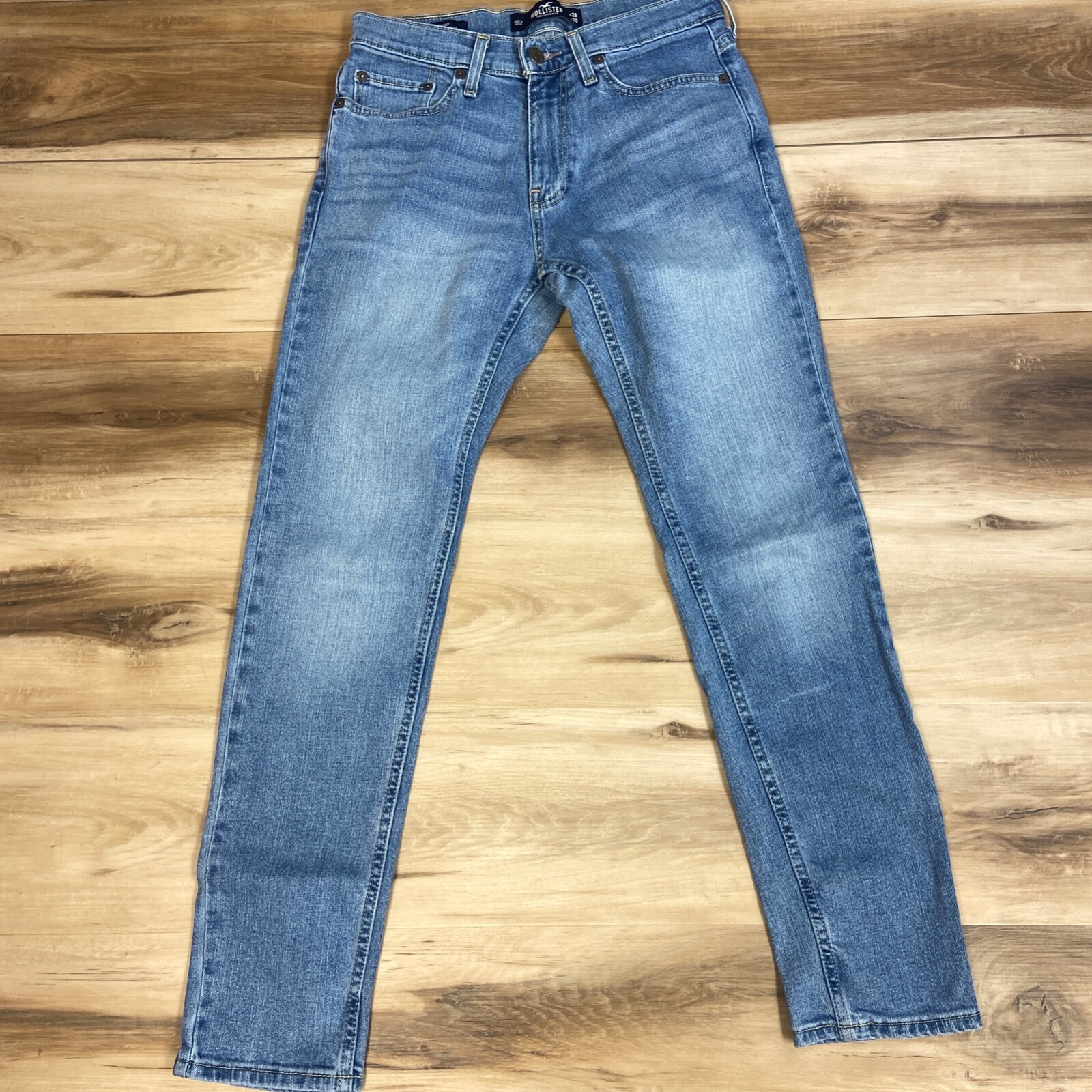 Hollister Mens Jeans Skinny 28 x 30 Epic Flex Light
