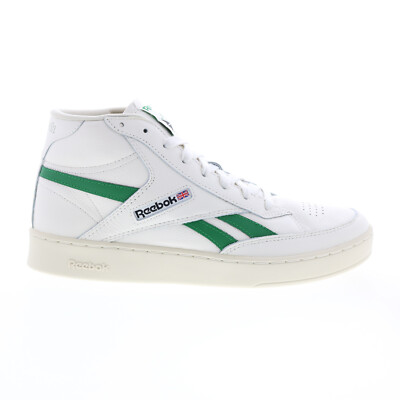 

Reebok Club C Form Hi GZ2437 Мужские Бежевые Кожаные Кроссовки Lifestyle Обувь, Бежевый, Reebok Club C Form Hi