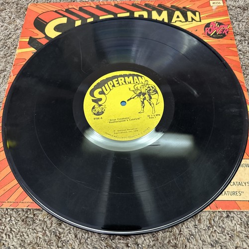 Superman Vinyl LP 1975 Album 12&rdquo; Power Records 8156