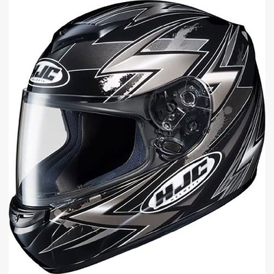 HJC Adult CS-R2 Thunder Full-Face Street Motorcycle MC-5 X-Small Helmet