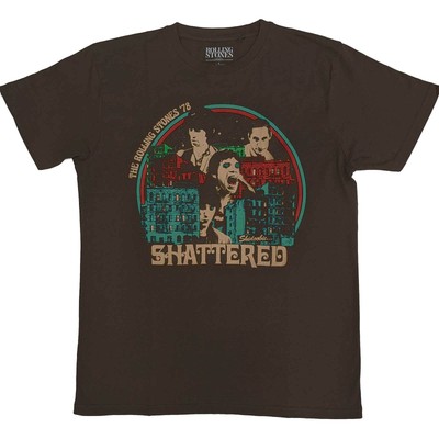 The Rolling Stones Some Girls Shattered Official Tee T-Shirt Mens Unisex