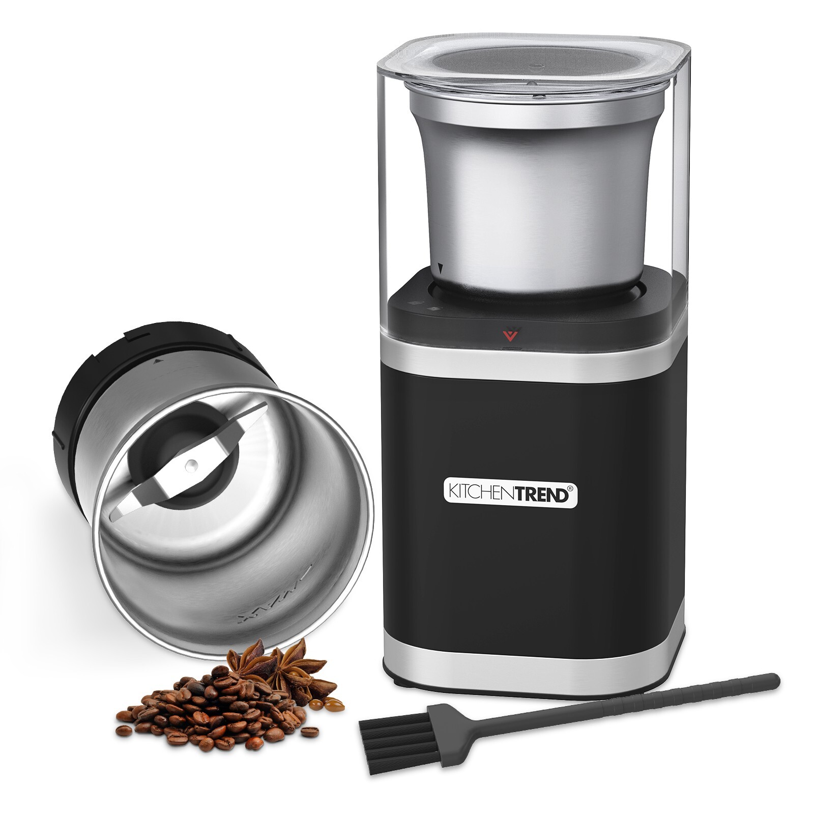 Electric Coffee Grinder +Removable Stainless Steel Bowl Herb Coffee Bean Grinder