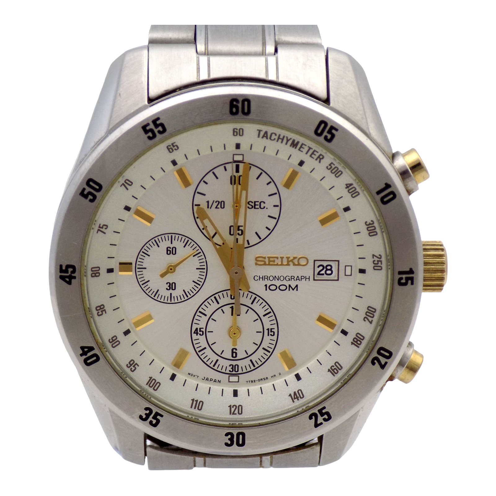SEIKO Solar Chronograph ホワイトダイヤル Amazon.com: SEIKO SELECTION Men's Solar Chronograph The