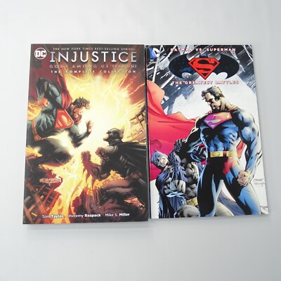 Injustice Gods Among Us Collection Batman Vs Superman Greatest Battles Lot