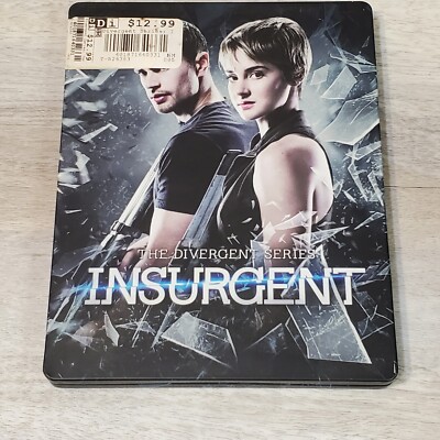The Divergent Series Insurgent 3 DVD Movie Blu-ray Disc
