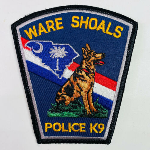 Ware Shoals Police K9 Canine South Carolina SC Patch A7
