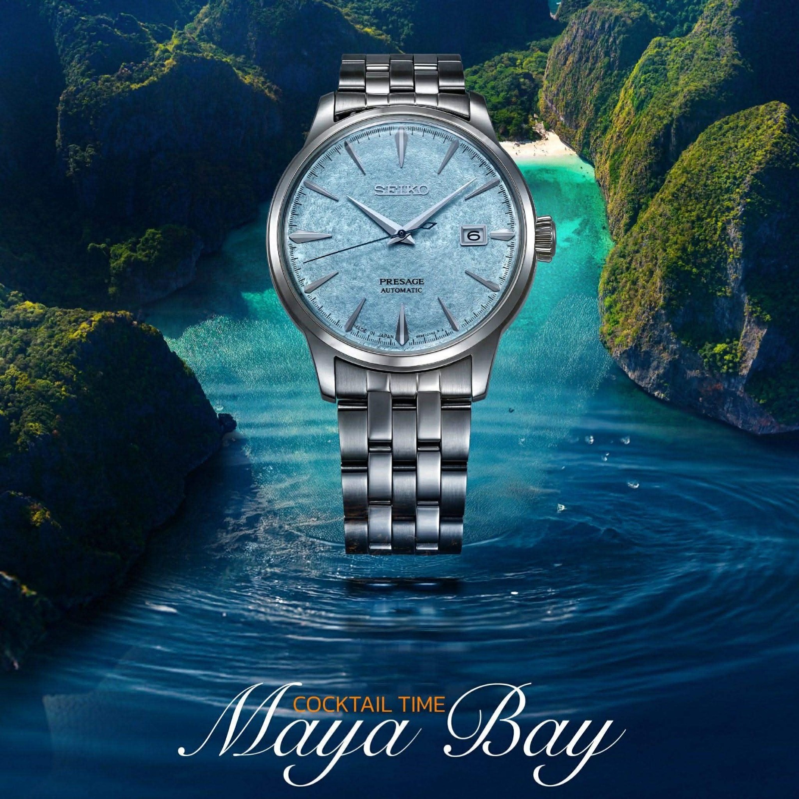 SEIKO PRESAGE COCKTAIL TIME LIMITED EDITION THAILAND SRPM01 MAYA