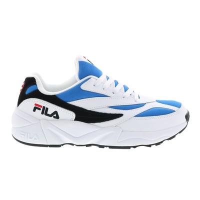 

Fila V94M 1RM00584-117 Мужские белые кожаные кроссовки для образа жизни на шнуровке, Белый, Fila V94M