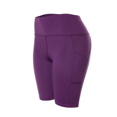 High Waisted Biker Shorts for Women Workout Athletic Yoga Leggings with Pockets