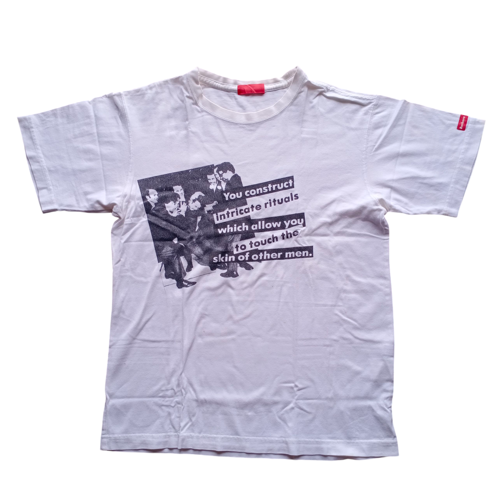 1円スタート！BARBARA KRUGER Tシャツ 90s USA ヴィンテージ コピー 