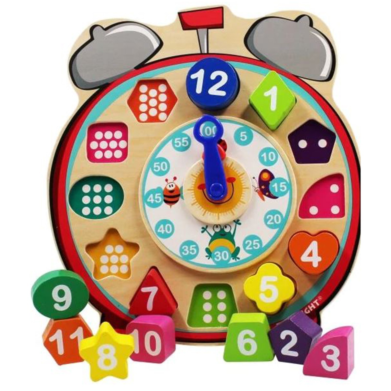 Семейные игры America Little Moppet Learning Time Clock НОВАЯ семейная игра В НАЛИЧИИ